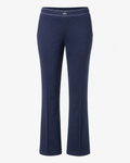 Wide Leg Trousers — Beige