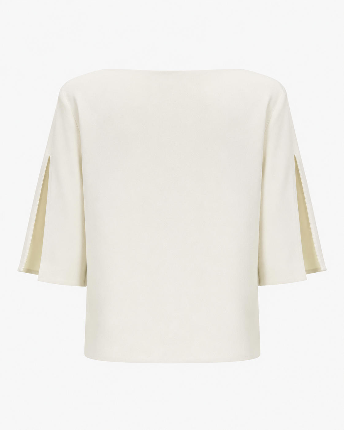 Split Sleeve Top — Burgundy