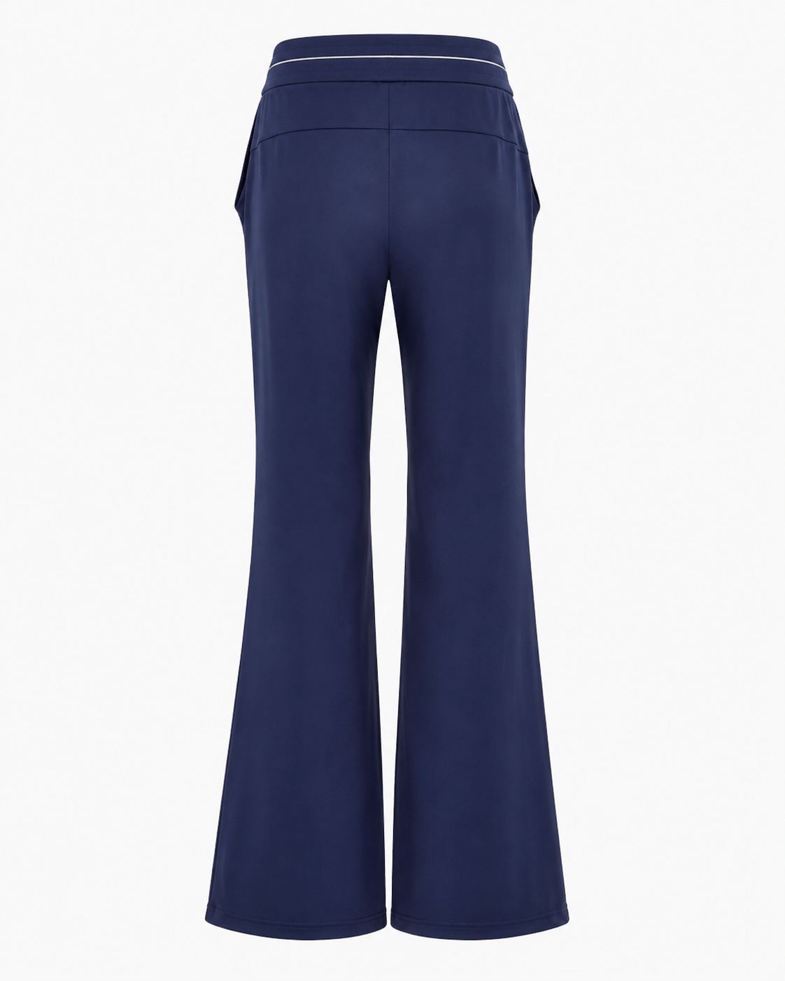 Wide Leg Trousers — Beige