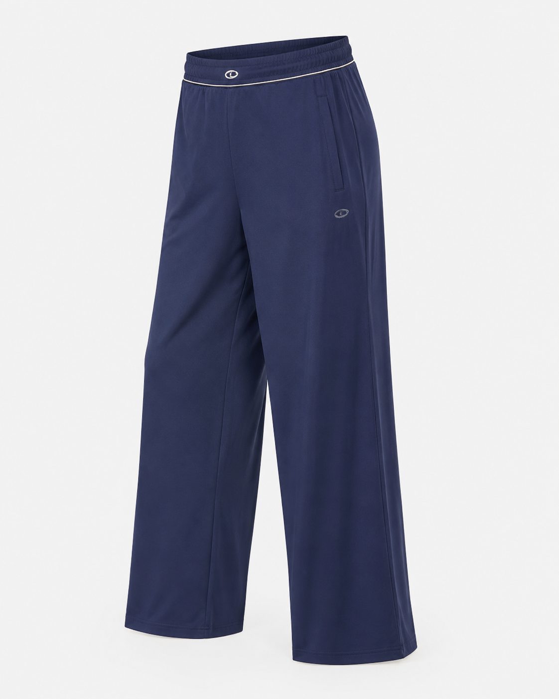 Wide Leg Trousers — Beige